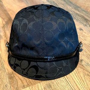 Coach hat, size small, black